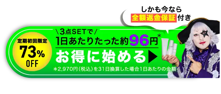 初回63%OFFの限定セットでお得にはじめる　2回目お届け時豪華スペシャルプレゼント付き